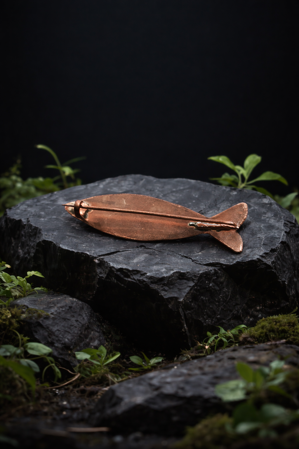 Meenakari Fish Brooch