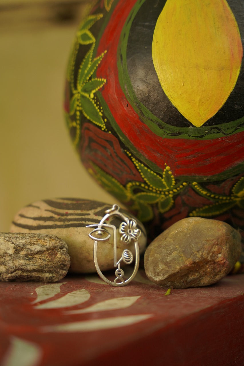 Chokhe Shorshe Phool pendent