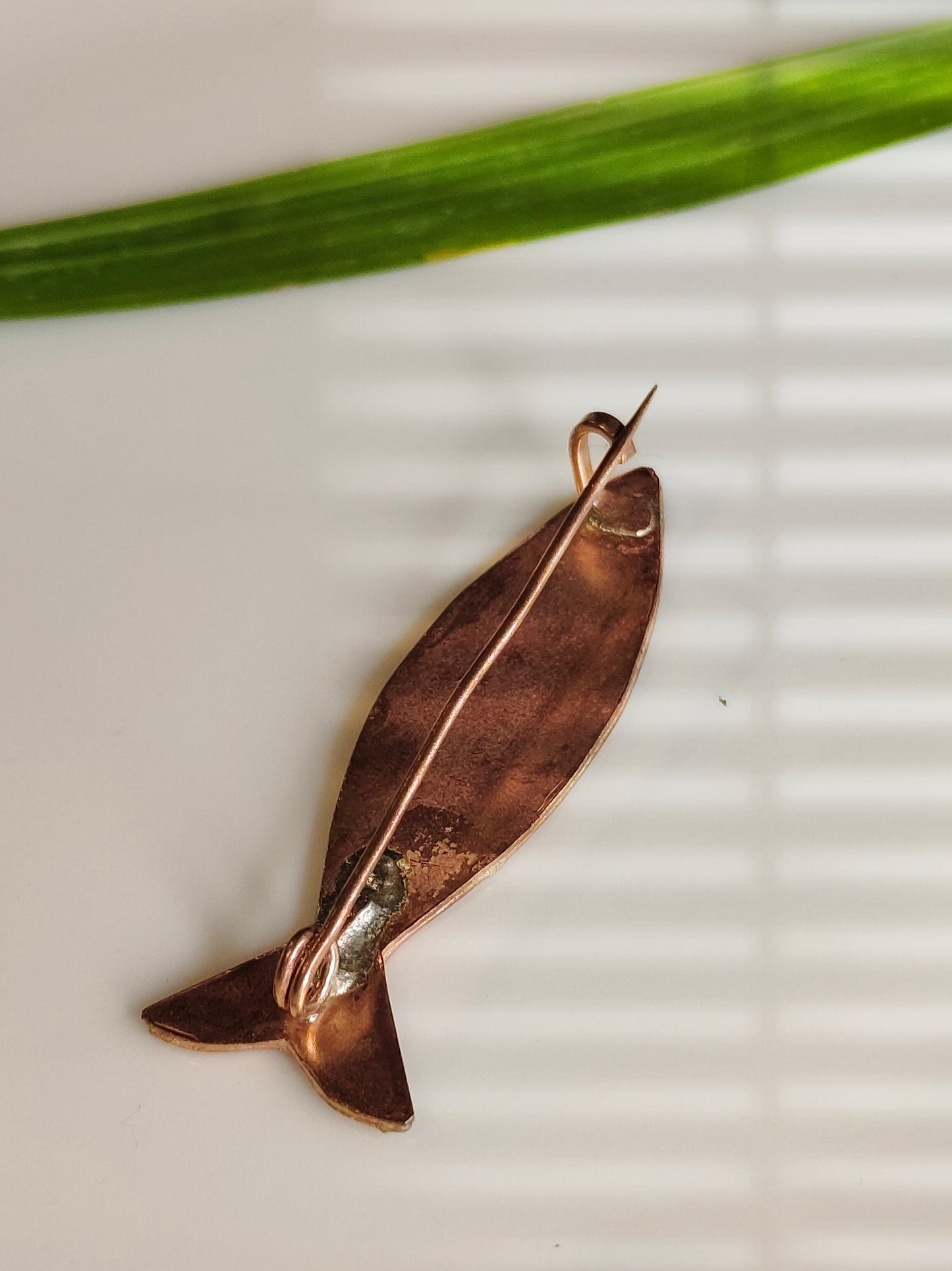 Meenakari Fish Brooch