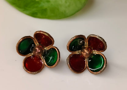 Flower Meenakari
