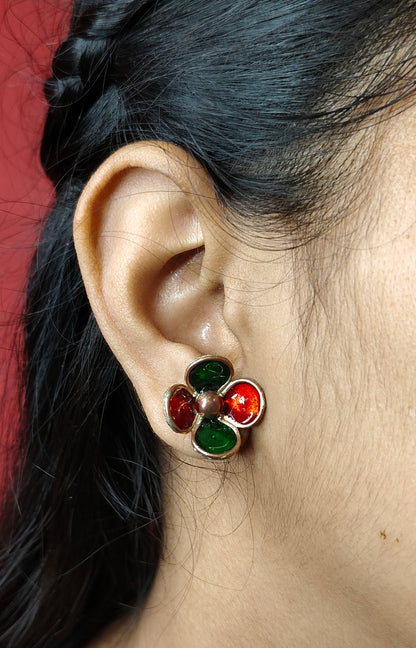 Flower Meenakari