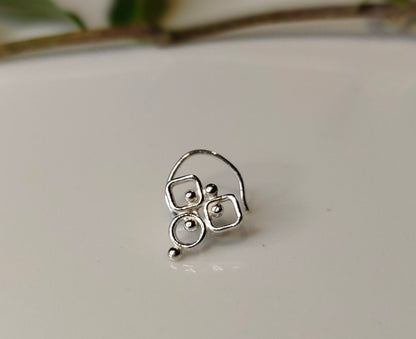 Trio Charm Nose Pin