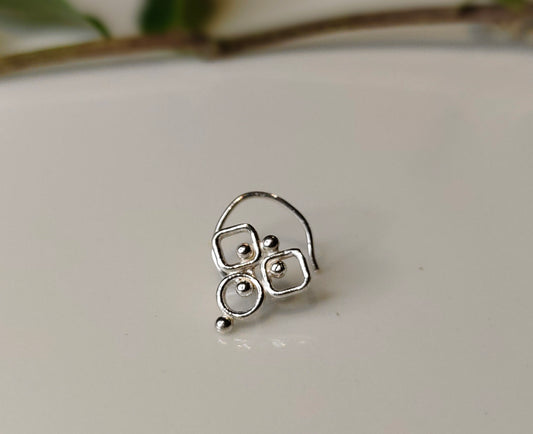 Trio Charm Nose Pin