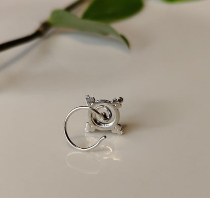 Spiral Nose pin