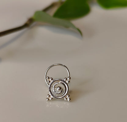 Spiral Nose pin
