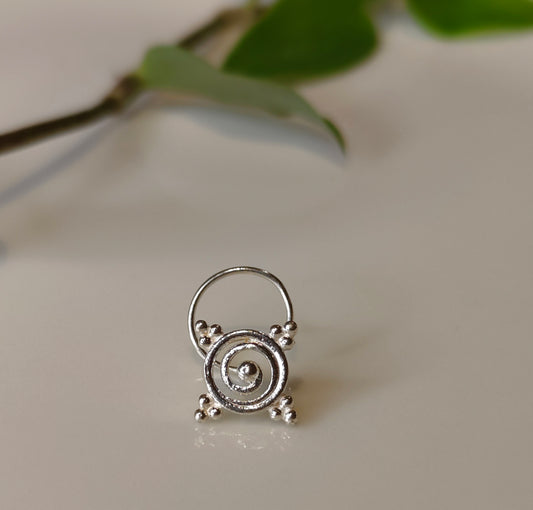 Spiral Nose pin