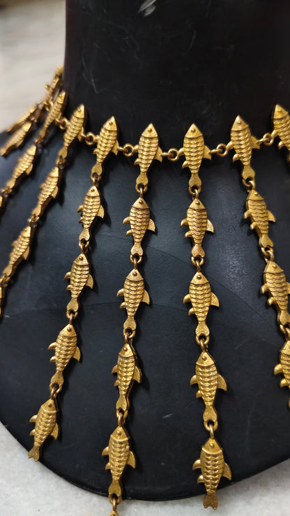 Fish neckpiece