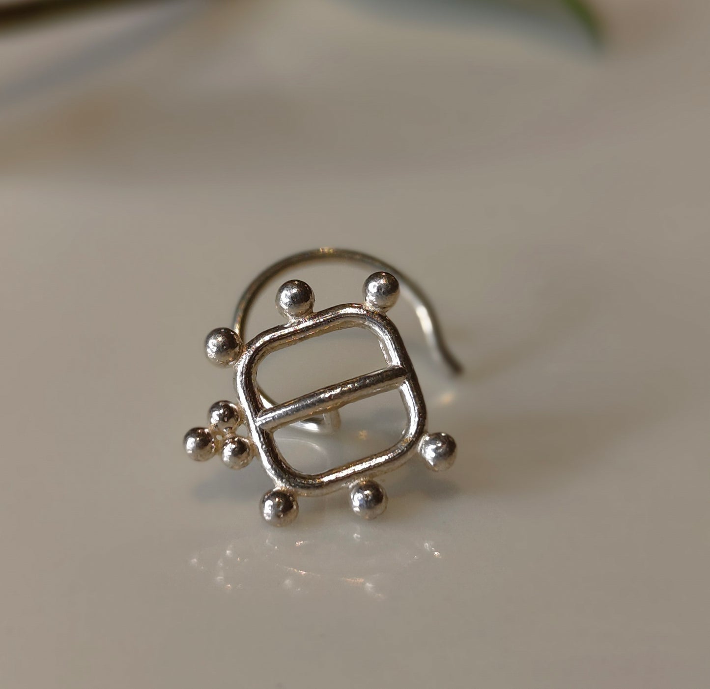 Halo Frame Nose Pin