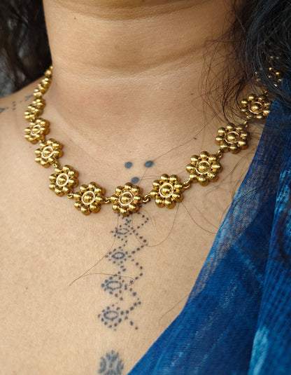 Floral Neckpiece