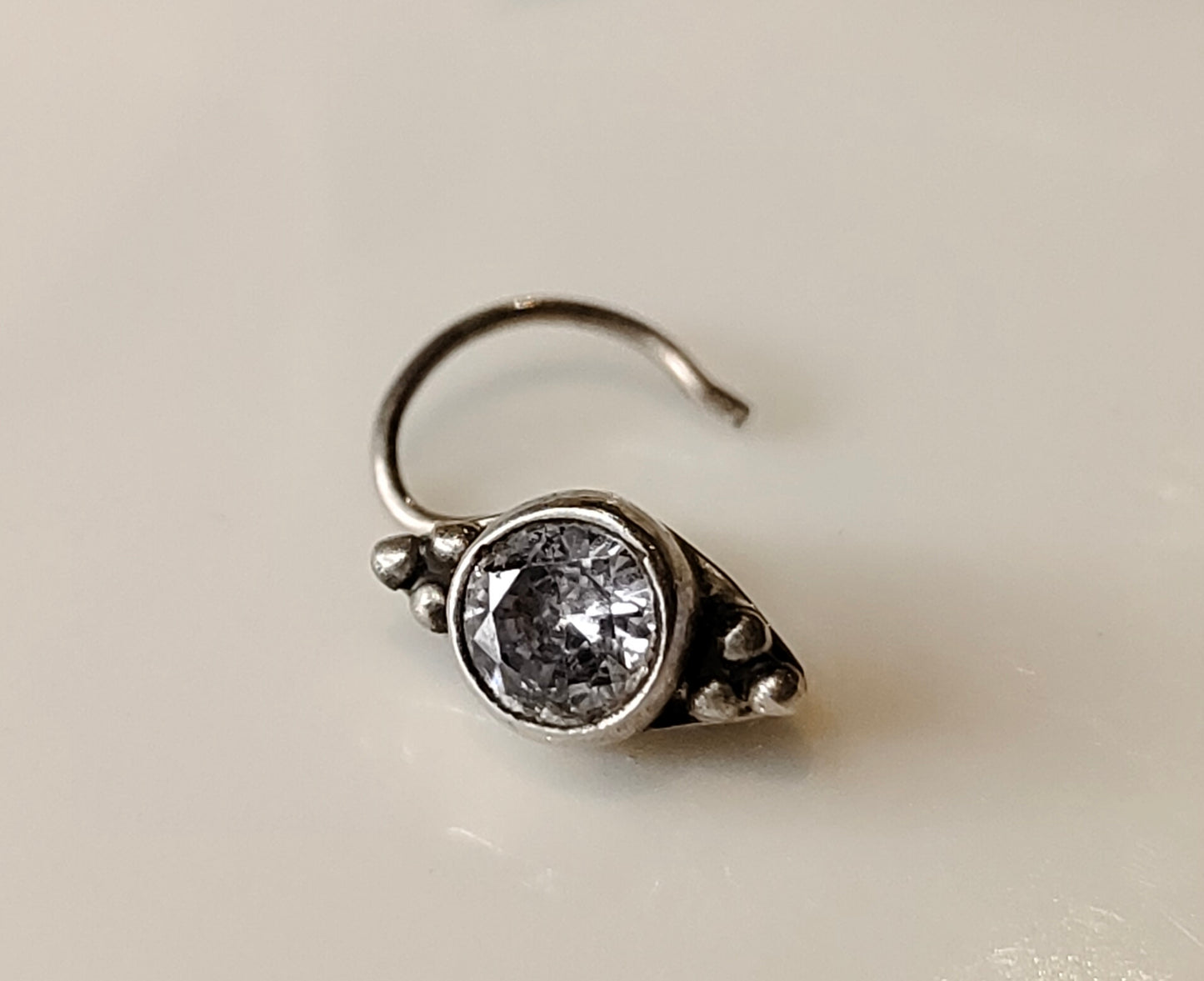American diamond Nose pin