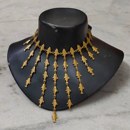Fish neckpiece